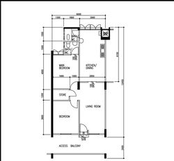 Blk 354 Clementi Avenue 2 Shopping Centre (Clementi), HDB 3 Rooms #627489391